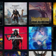 The PS Plus game library shows Outer Wilds, Doom, and more games.